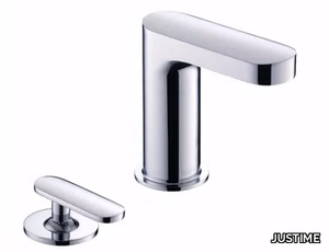 CHARMING - 2 hole countertop washbasin mixer with aerator _ JUSTIME