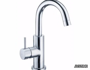 STILL ONE - Chromed brass washbasin mixer _ JUSTIME