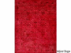 DRASS NE-2349 Medium Magenta - Solid-color rug _ Jaipur Rugs