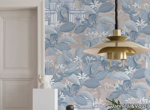 MEDITERRANEO - Digital printing wallpaper with floral pattern _ Jannelli&Volpi