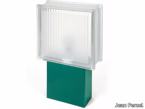 2151 - Glass Outdoor wall Lamp _ Jean Perzel