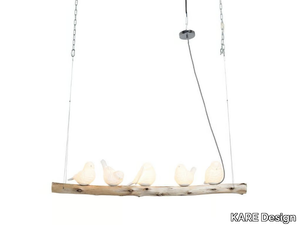 DINING BIRDS - Porcelain pendant lamp _ KARE Design