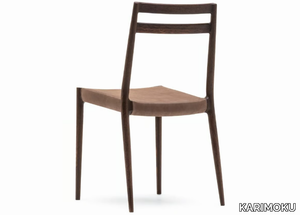 CERVO - Stackable wooden chair _ KARIMOKU