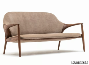 KUNST - Leather small sofa _ KARIMOKU