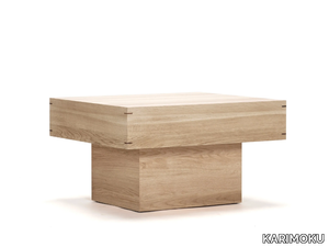 N-CT02 - Rectangular wooden coffee table _ KARIMOKU