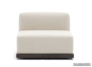 N-S02 - Modular fabric armchair _ KARIMOKU