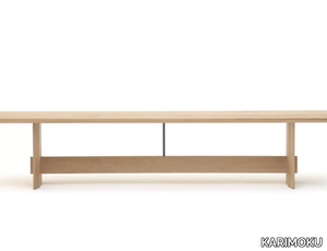 A-B01 - Oak bench _ KARIMOKU