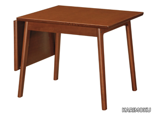 DINING TABLE BUTTERFLY - Extending rectangular wooden table _ KARIMOKU