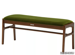 Fabric bench - Upholstered fabric bench _ KARIMOKU