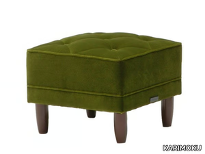 Fabric footstool - Upholstered fabric footstool _ KARIMOKU