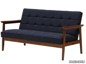 K CHAIR - Tufted fabric small sofa _ KARIMOKU