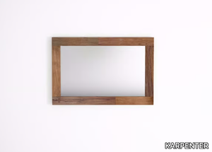 ORGANIK OR34-TMH - Rectangular wall-mounted framed mirror _ KARPENTER