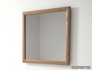 VINTAGE - Square wall-mounted framed mirror _ KARPENTER