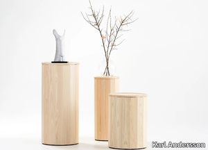 CAP PODIUM - Wooden pedestal _ Karl Andersson