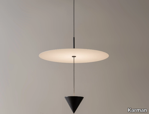 STRALUNATA - LED aluminium pendant lamp _ Karman