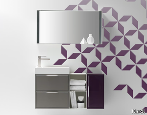 MUTEVOLE 02 - Vanity unit with drawers _ Karol