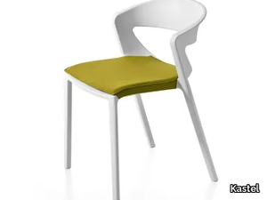 KICCA ONE - Chair open back with integrated cushion _ Kastel