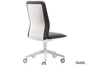 KAPPA - Swivel office chair with 5-Spoke base _ Kastel