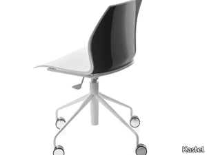 KALEA - Height-adjustable office chair with castors _ Kastel