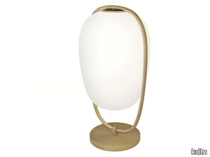 LANNÀ - Opal glass table lamp _ KDLN