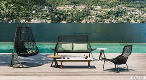 Maia Relax Armchair Aluminium Legs