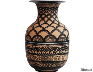 VEIA III - Terracotta vase _ kiasmo