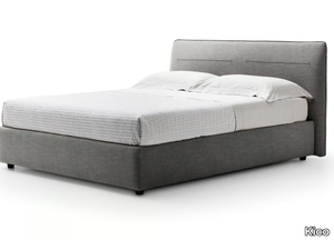 HORIZON - Upholstered fabric double bed with removable cover _ Kico