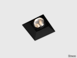 DOWN IN-LINE 80 HE - Recessed LED square aluminium spotlight _ Kreon