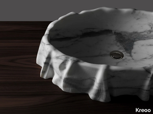 NAMI - Countertop marble washbasin _ Kreoo