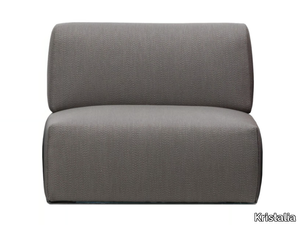 PALCHETTO - Modular fabric garden armchair _ Kristalia
