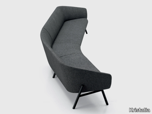 TUILE SYSTEM - Modular fabric sofa _ Kristalia