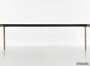 BOIACCA WOOD - Rectangular table _ Kristalia