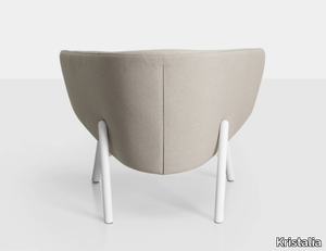 TUILE - Armchair with armrests _ Kristalia