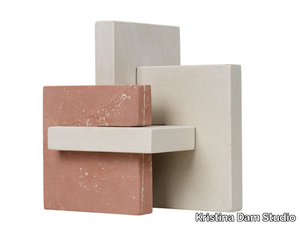 BLOCK - Sandstone decorative object _ Kristina Dam Studio