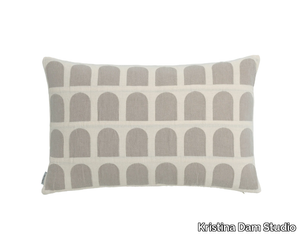 ARCH - Rectangular cotton cushion _ Kristina Dam Studio