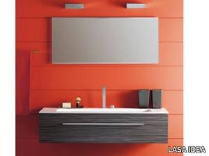 THAIS 13 - Wall-mounted vanity unit _ LASA IDEA