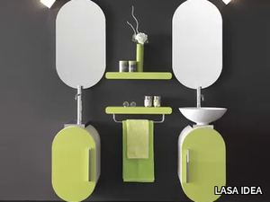 FLUX_US 14 - Single wall-mounted vanity unit _ LASA IDEA