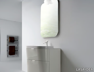 METROPOLIS 11 - Wall-mounted vanity unit with drawers _ LASA IDEA