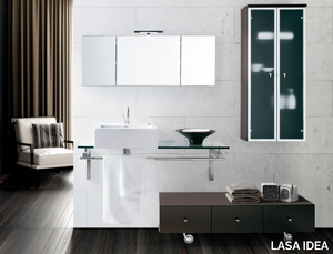 TIFFANY 810 - Single crystal washbasin countertop _ LASA IDEA