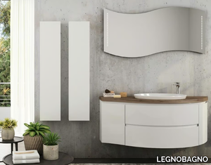 FREEDOM FC09 - Vanity unit with mirror _ LEGNOBAGNO