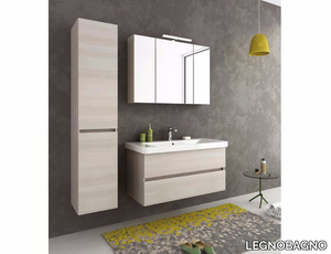 SOHO S8 - Wall-mounted vanity unit with drawers _ LEGNOBAGNO