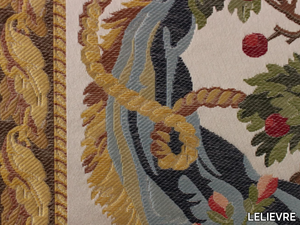 TASSINARI & CHATEL - LESZCZYNSKI - Silk wall fabric with floral pattern _ LELIEVRE