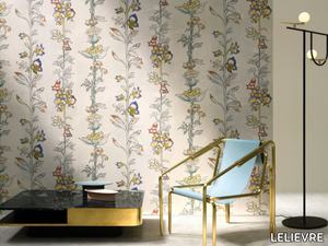 MILLY LA FORÊT - Nonwoven wallpaper with floral pattern _ LELIEVRE