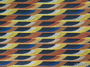 ALULA - Polyester fabric with graphic pattern _ LELIEVRE