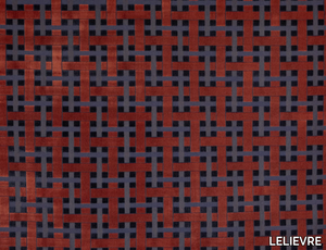 LACIS - Viscose fabric with graphic pattern _ LELIEVRE