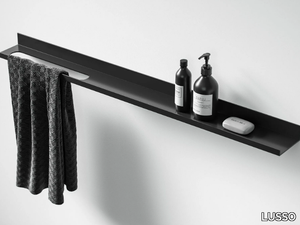 DESIGNO - Stainless steel bathroom wall shelf _ LUSSO