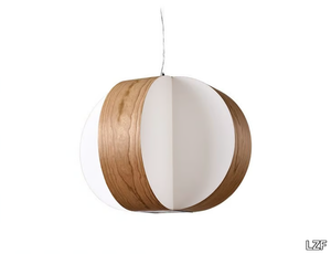 CARAMBOLA - Handmade wood veneer pendant lamp _ LZF