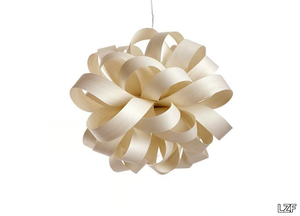 AGATHA BALL - Handmade wood veneer pendant lamp _ LZF