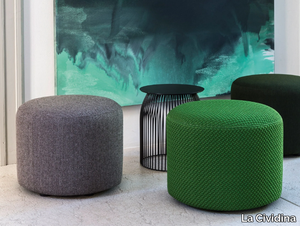 MOLECULE - Fabric pouf _ La Cividina