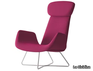 MYPLACE - Armchair with headrest with armrests _ La Cividina